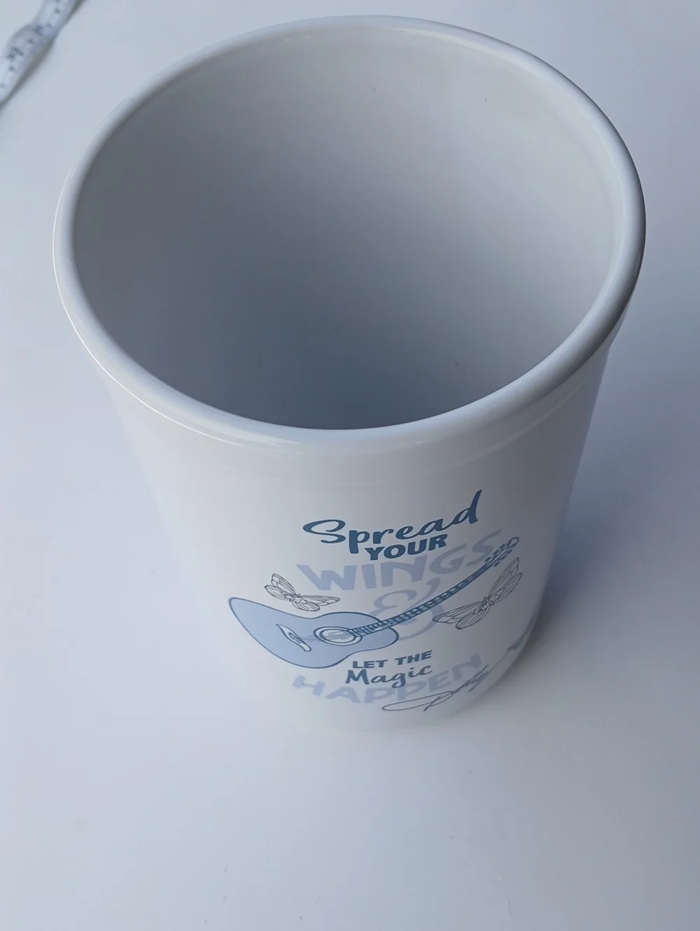 Dolly Parton white ceramic